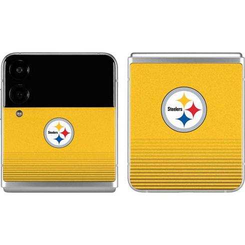 NFL Pittsburgh Steelers Breakaway Galaxy Z Flip4 5G Skin