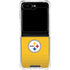 NFL Pittsburgh Steelers Breakaway Galaxy Z Flip5 5G Clear Case