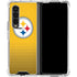 NFL Pittsburgh Steelers Breakaway Galaxy Z Fold4 5G Clear Case