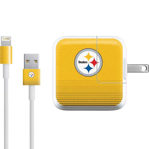 NFL Pittsburgh Steelers Breakaway iPad Charger (10W USB) Skin