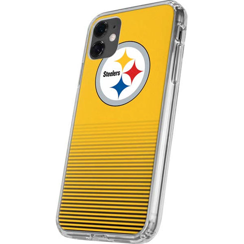 NFL Pittsburgh Steelers Breakaway iPhone 11 Clear Case