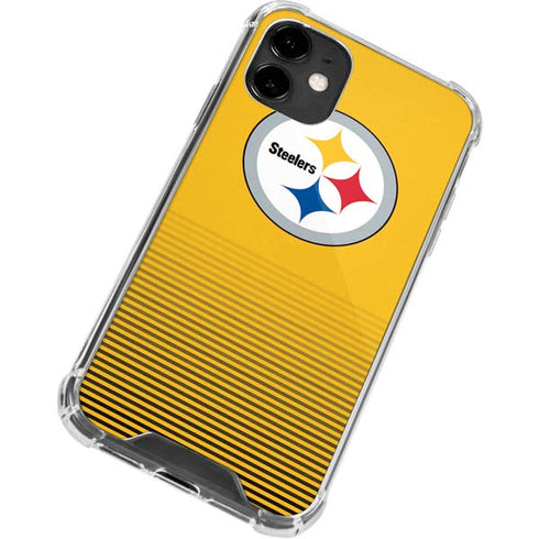 NFL Pittsburgh Steelers Breakaway iPhone 12 Mini Clear Case