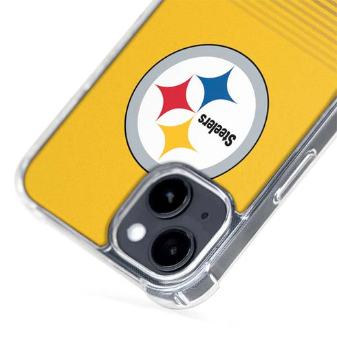 NFL Pittsburgh Steelers Breakaway iPhone 15 MagSafe Case