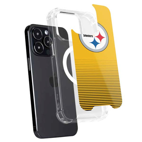 NFL Pittsburgh Steelers Breakaway iPhone 15 Pro MagSafe Case