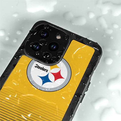 NFL Pittsburgh Steelers Breakaway iPhone 14 Pro Max Waterproof Case