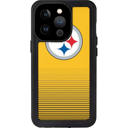 NFL Pittsburgh Steelers Breakaway iPhone 14 Pro Waterproof Case