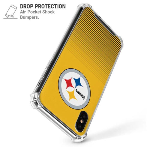 NFL Pittsburgh Steelers Breakaway iPhone X/XS Clear Case