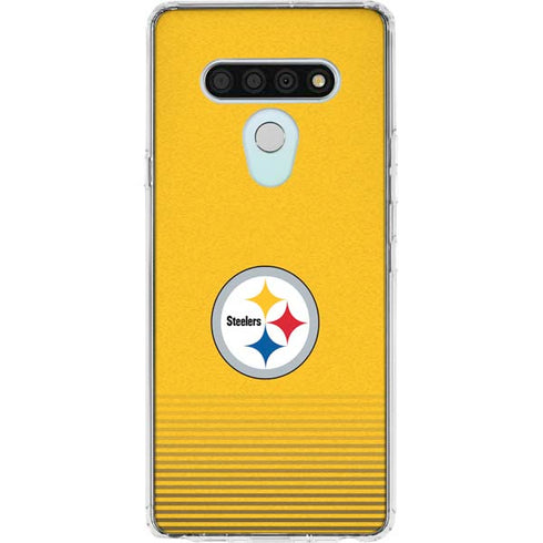NFL Pittsburgh Steelers Breakaway LG Stylo 6 Clear Case