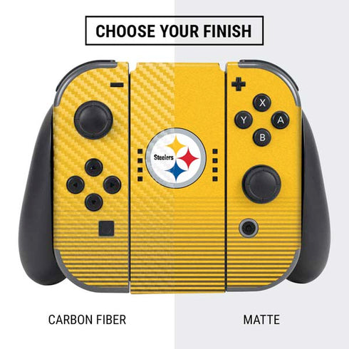 NFL Pittsburgh Steelers Breakaway Nintendo Switch Bundle Skin