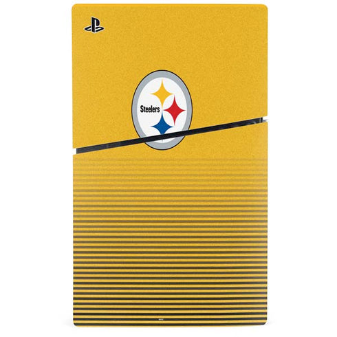 NFL Pittsburgh Steelers Breakaway PS5 Slim Digital Edition Console Skin