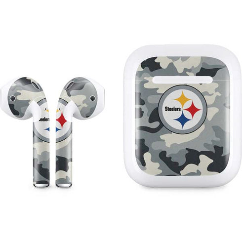 NFL Pittsburgh Steelers Camo Apple AirPods Skin