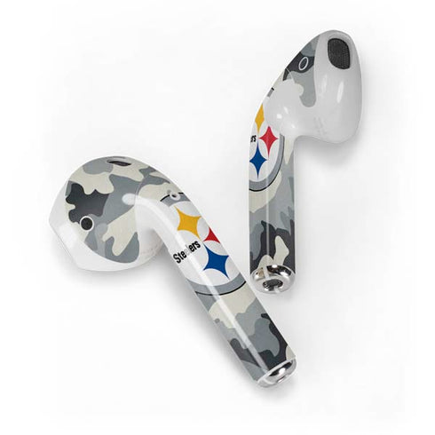 NFL Pittsburgh Steelers Camo Apple AirPods Skin