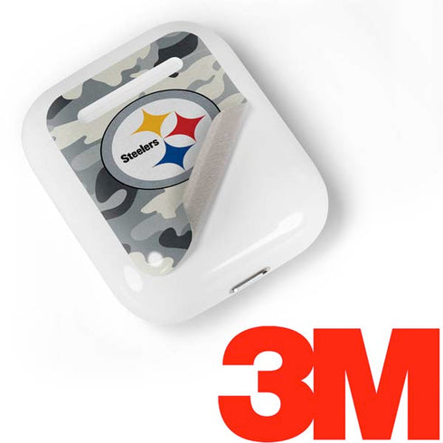 NFL Pittsburgh Steelers Camo Apple AirPods Skin