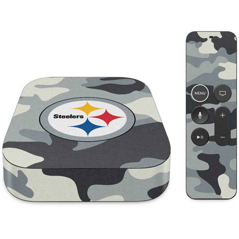 NFL Pittsburgh Steelers Camo Apple TV Skin