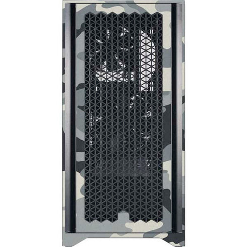 NFL Pittsburgh Steelers Camo Corsair 4000D Tempered Glass Mid-Tower ATX Case Skin