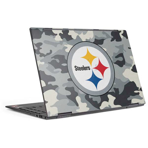 NFL Pittsburgh Steelers Camo HP Envy Skin
