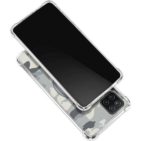 NFL Pittsburgh Steelers Camo Galaxy A12 Clear Case