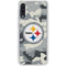 NFL Pittsburgh Steelers Camo Galaxy A50 Clear Case