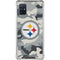 NFL Pittsburgh Steelers Camo Galaxy A51 5G Clear Case
