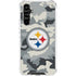 NFL Pittsburgh Steelers Camo Galaxy A54 5G Clear Case