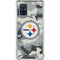 NFL Pittsburgh Steelers Camo Galaxy A71 5G Clear Case