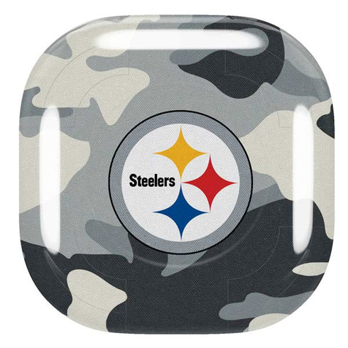 NFL Pittsburgh Steelers Camo Galaxy Buds Pro Skin