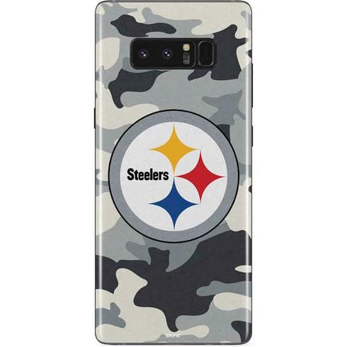 NFL Pittsburgh Steelers Camo Galaxy Note 8 Skin