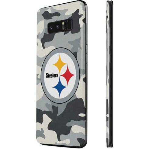 NFL Pittsburgh Steelers Camo Galaxy Note 8 Skin