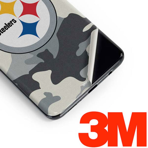 NFL Pittsburgh Steelers Camo Galaxy S10 Plus Skin