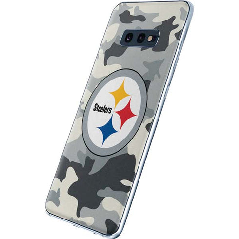 NFL Pittsburgh Steelers Camo Galaxy S10e Skin