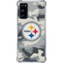 NFL Pittsburgh Steelers Camo Galaxy S20 FE Clear Case