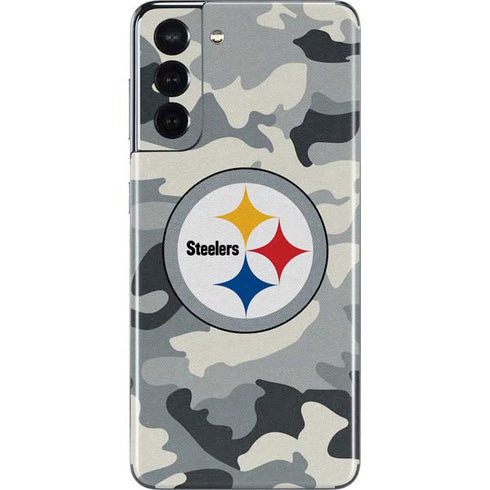 NFL Pittsburgh Steelers Camo Galaxy S21 5G Skin