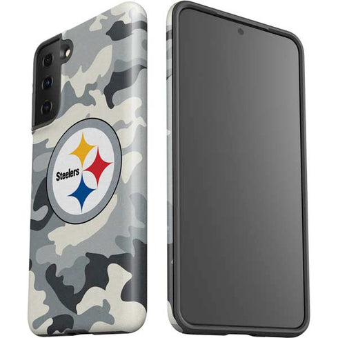 NFL Pittsburgh Steelers Camo Galaxy S21 Plus 5G Pro Case