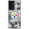 NFL Pittsburgh Steelers Camo Galaxy S21 Ultra 5G Clear Case