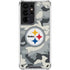 NFL Pittsburgh Steelers Camo Galaxy S21 Ultra 5G Clear Case