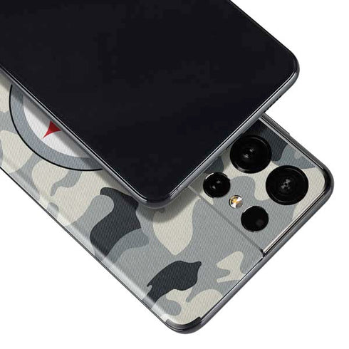 NFL Pittsburgh Steelers Camo Galaxy S21 Ultra 5G Skin
