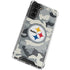 NFL Pittsburgh Steelers Camo Galaxy S22 Clear Case
