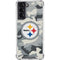 NFL Pittsburgh Steelers Camo Galaxy S22 Clear Case