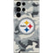 NFL Pittsburgh Steelers Camo Galaxy S22 Ultra Skin