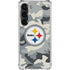 NFL Pittsburgh Steelers Camo Galaxy S23 Clear Case