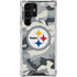NFL Pittsburgh Steelers Camo Galaxy S24 Ultra Clear Case