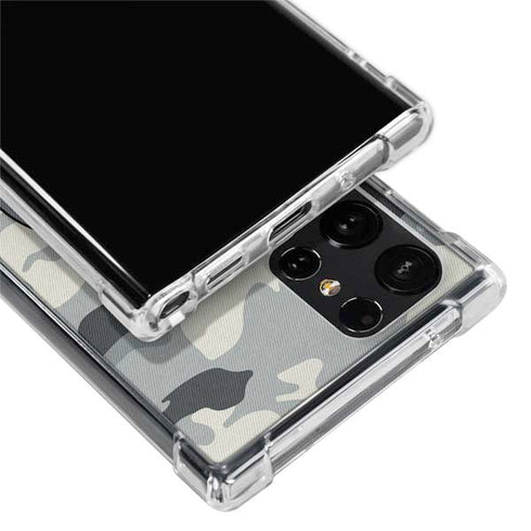 NFL Pittsburgh Steelers Camo Galaxy S24 Ultra Clear Case