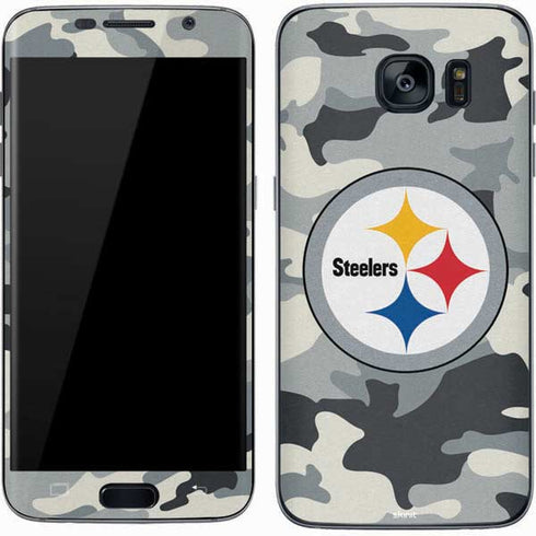 NFL Pittsburgh Steelers Camo Galaxy S7 Skin