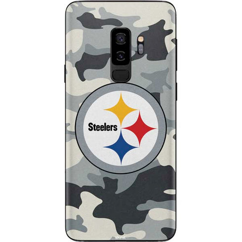 NFL Pittsburgh Steelers Camo Galaxy S9 Plus Skin