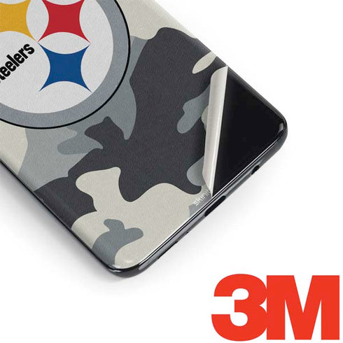 NFL Pittsburgh Steelers Camo Galaxy S9 Skin