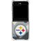 NFL Pittsburgh Steelers Camo Galaxy Z Flip5 5G Clear Case