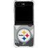 NFL Pittsburgh Steelers Camo Galaxy Z Flip5 5G Clear Case