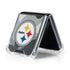 NFL Pittsburgh Steelers Camo Galaxy Z Flip5 5G Clear Case