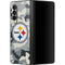 NFL Pittsburgh Steelers Camo Galaxy Z Fold3 5G Skin