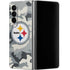 NFL Pittsburgh Steelers Camo Galaxy Z Fold4 5G Skin
